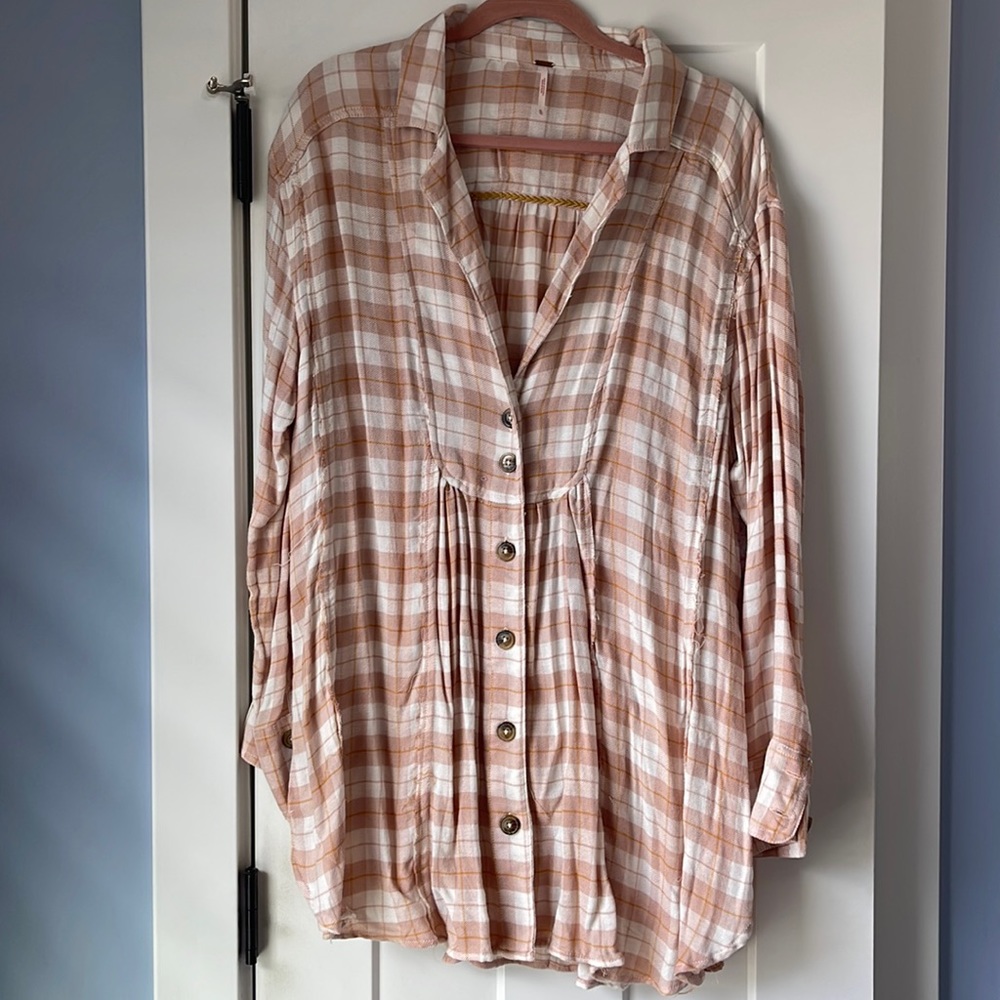 NWT free people button up